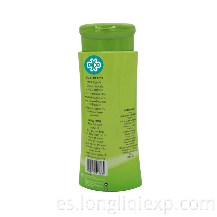 Gel de ducha de gel de baño con purpurina de marca 400ML personalizado